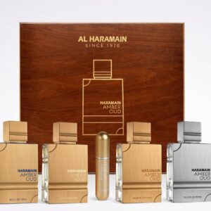 Al Haramain Deluxe Gift Box (Amber Oud + Musk)